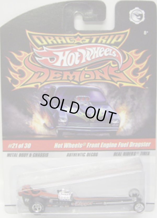 画像1: DRAGSTRIP DEMONS 【HOT WHEELS FRONT ENGINE FUEL DRAGSTER】　BLACK-RED/RR