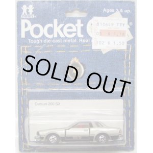 画像: TOMY POCKET CARS 【DATSUN 200 SX (NISSAN SILVIA)】　SILVER （USトミカ）