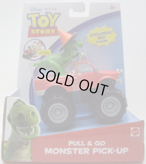 画像1: TOY STORY 3 - PULL & GO 【MONSTER PICK-UP with REX】