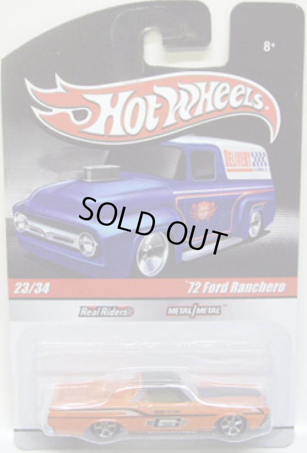 画像1: HOT WHEELS DELIVERY 【'72 FORD RANCHERO】　ORANGE/RR