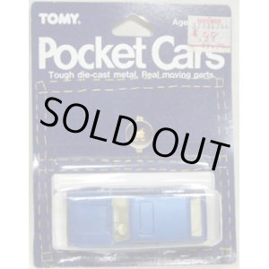 画像: TOMY-POCKET CARS 【VOLKSWAGEN GOLF】　BLUE  （USトミカ）