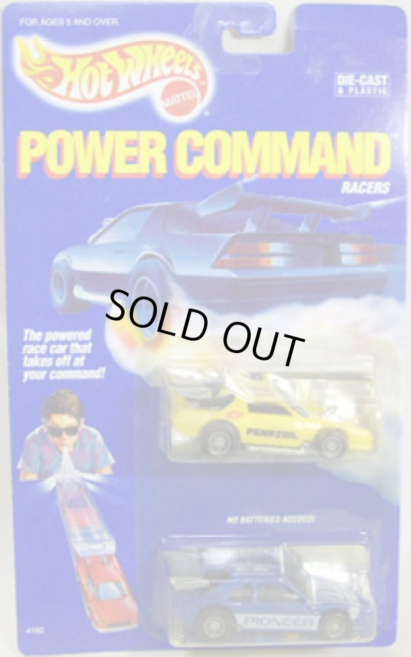 画像1: POWER COMMAND  【BLOWN CAMARO & T-BIRD STOCKER】 YELLOW(PENNZOIL)/BLUE(PIONEER)