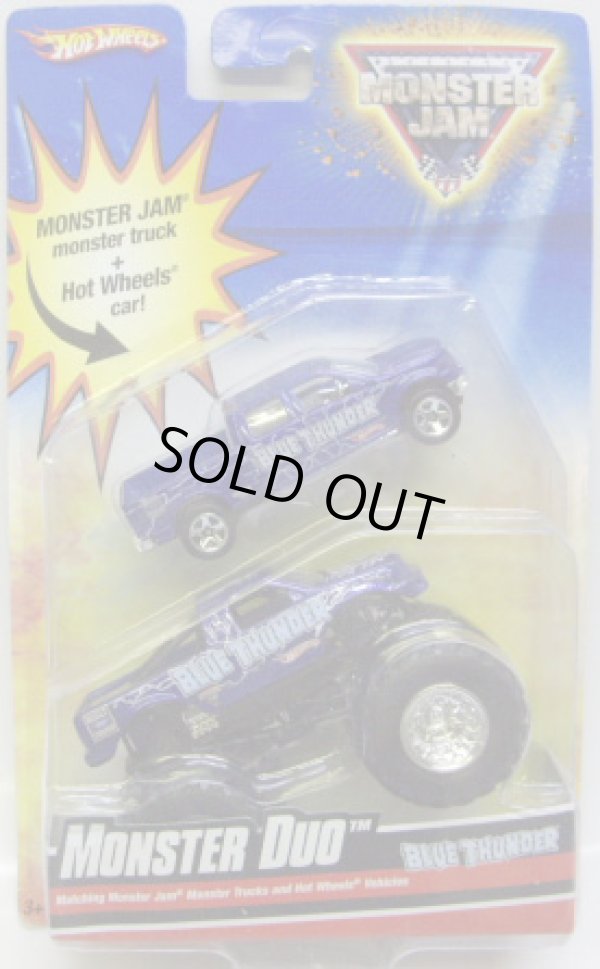 画像1: 2010 MONSTER DUO 【BLUE THUNDER/ 2009 FORD F-150】 MET,BLUE/5SP