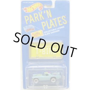 画像: PARK'N PLATES 【'57 T-BIRD (2072)】 TURQUOISE/WW  (YELLOW PLATE)