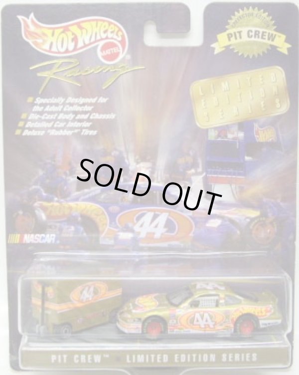 画像1: 1998 HOT WHEELS PRO RACING PIT CREW 【TEAM HOT WHEELS KYLE PETTY/PONTIAC GRAND PRIX and TOOL BOX】　GOLD/RR (SPECIAL EDITION)