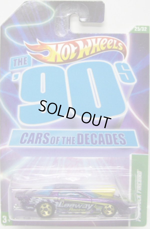 画像1: 2011 WALMART EXCLUSIVE "CARS OF THE DECADES" 【PRO STOCK FIREBIRD】MET.PURPLE/5SP