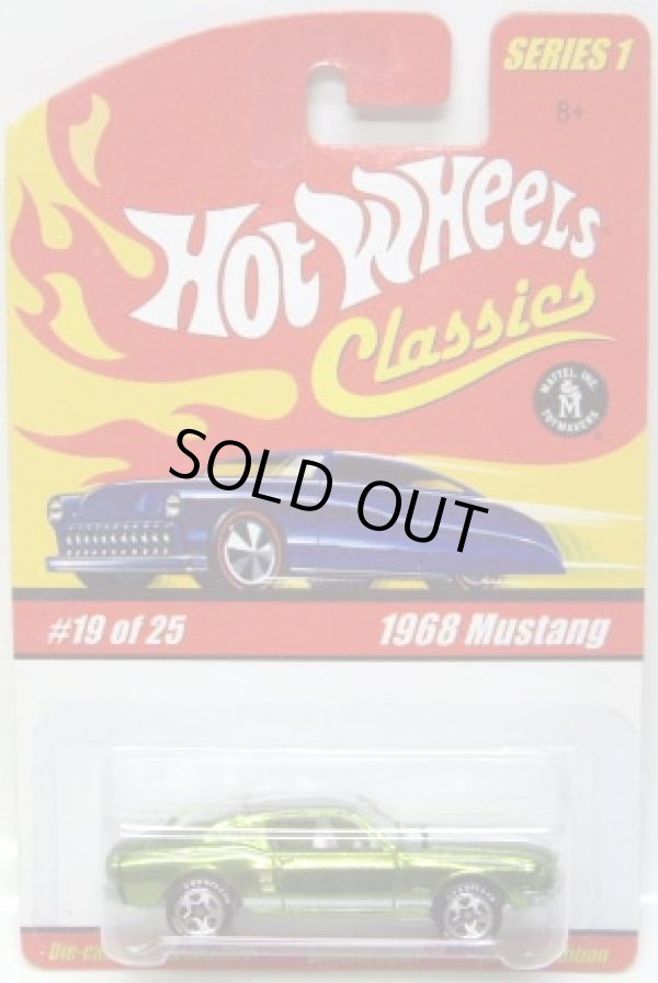 画像1: 2005 CLASSICS SERIES 1 【1968 MUSTANG】　SPEC.OLIVE/5SP