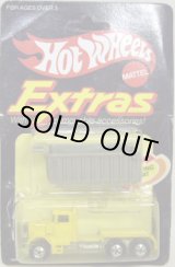 画像: EXTRAS 【PETERBILT DUMP TRUCK (No.4017)】 YELLOW/BW