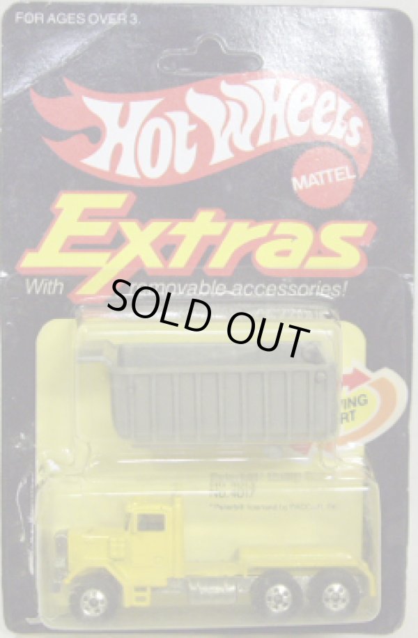 画像1: EXTRAS 【PETERBILT DUMP TRUCK (No.4017)】 YELLOW/BW