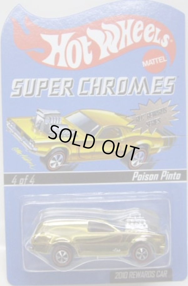 画像1: 2010 RLC REWARDS CAR SUPER CHROMES 【POISON PINTO】 GOLD CHROME/RL