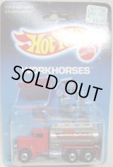 画像: WORKHORSES 【PETERBILT TANK TRUCK (No.2547)】 RED/BW