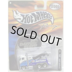 画像: 2001 HOT WHEELS RACING TREASURE HUNT 【DAYTONA SPEEDWAY / RIG WRECKER】　WHITE/RR