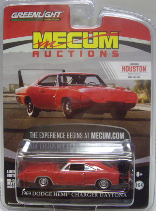 画像: GREENLIGHT MECUM EXCLUSIVE 【1969 DODGE HEMI CHARGER DAYTONA】を更新致しました。