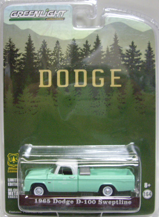 画像: GREENLIGHT HOBBY EXCLUSIVE 【1965 DODGE D-100 SWEPTLINE】を更新致しました。