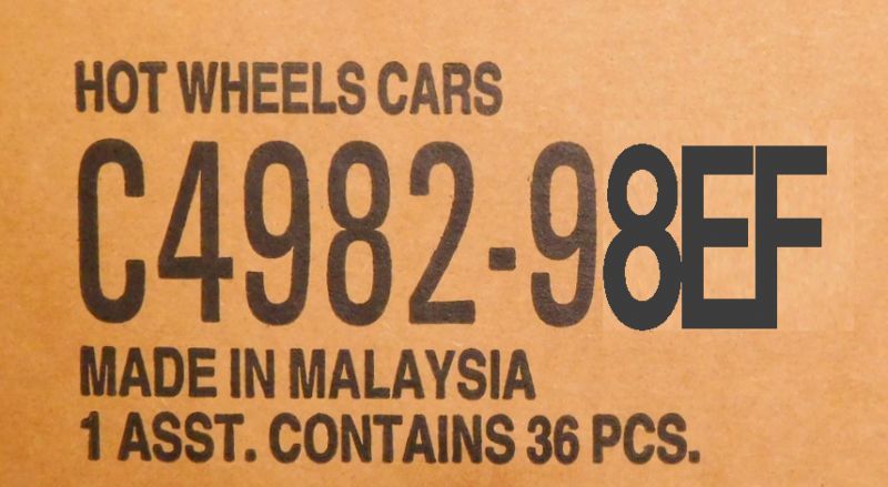 画像: 【HOT WHEELS ベーシック　2020"F"アソート 36台入り (国内流通版)】のご予約を開始致しました。