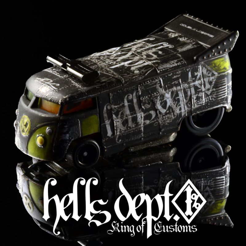 画像: HELLS DEPT 2020 - DOUBLE LOSER[S] 【VW DRAG BUS (カスタム完成品)】FLAT BLACK/5SPを更新致しました。