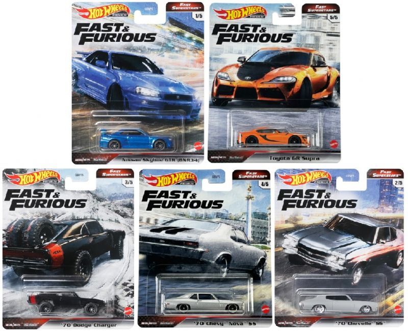 画像: 2021 HW PREMIUM FAST & FURIOUS 【Mアソート"FAST SUPERSTARS"】のご予約を開始致しました。