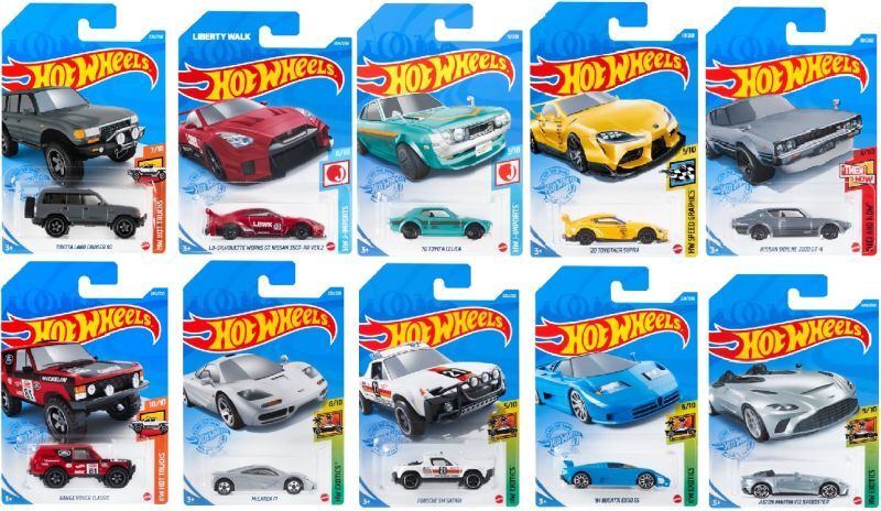 画像: 【HOT WHEELS ベーシック　単品各種(国内流通版/裏面日本語)】のご予約を開始致しました。