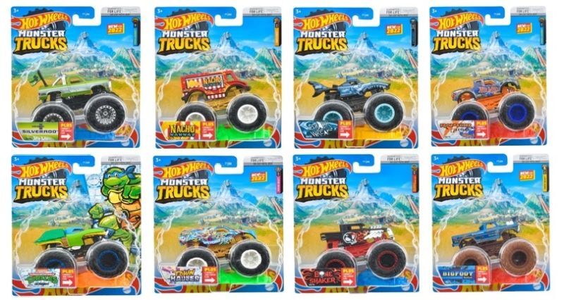 画像: 2022 HW MONSTER TRUCKS! 【Eアソート (8個入り）】のご予約を開始致しました。