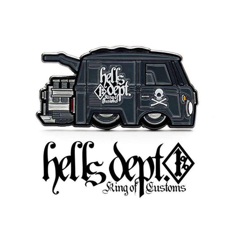 画像: HELLS DEPT x FUNKASTOK MOTORS 【"EWVO" KOOL KOMBI ピンズ 】GRAYを更新致しました。