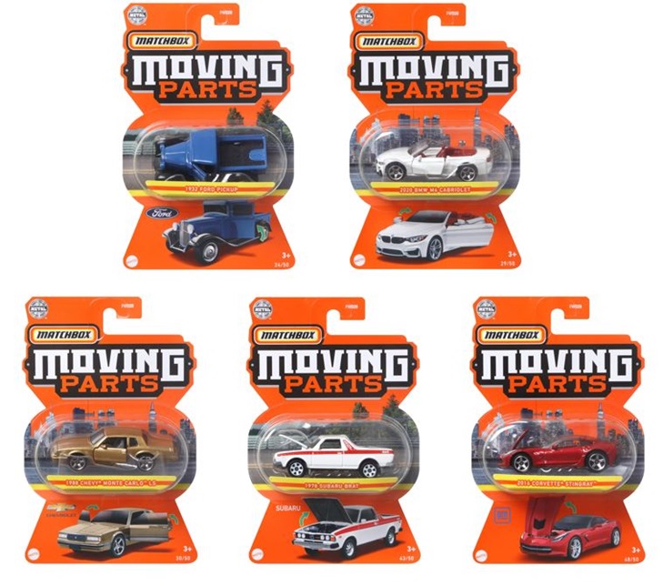 画像: 【2022 MATCHBOX MOVING PARTS　"B"アソート 8個入り】のご予約を開始致しました。