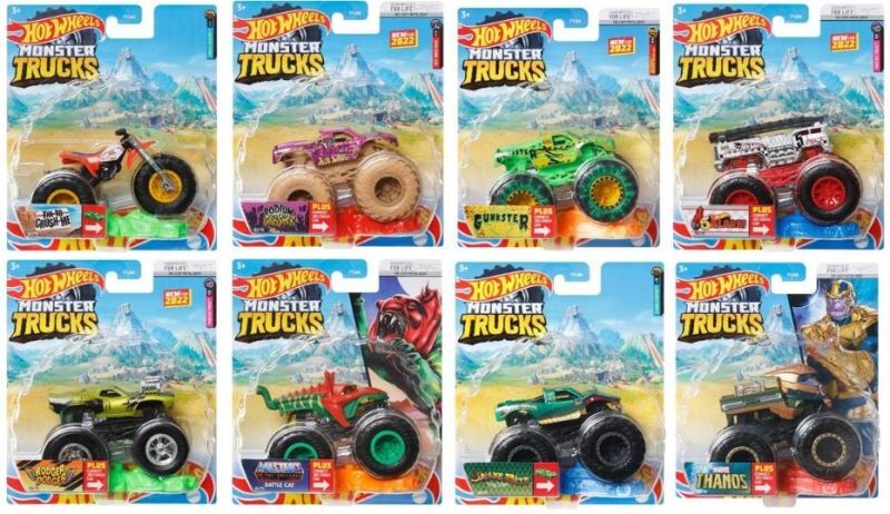 画像: 2022 HW MONSTER TRUCKS! 【Jアソート (8個入り）】のご予約を開始致しました。