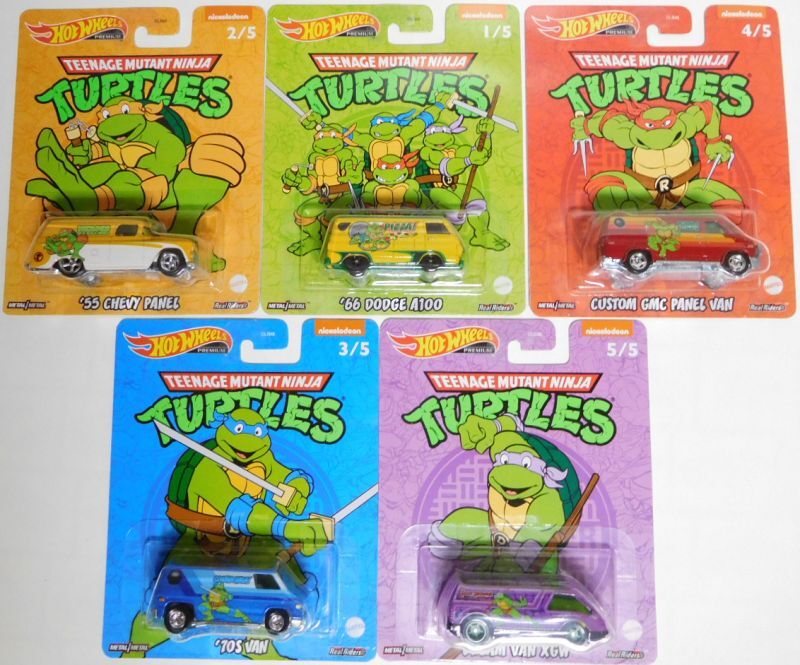 画像: 【US版】2022 POP CULTURE "TEENAGE MUTANT NINJA TURTLES" 【Nアソート 5種セット】（日本未発売）が再入荷致しました。