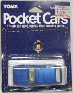 画像: TOMY-POCKET CARS 【VOLKSWAGEN GOLF】　BLUE  （USトミカ）