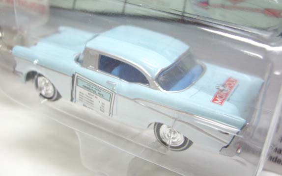 画像: 2006 LIMITED EDITION - MONPOLY 70th ANNI. 【'57 CHEVY BEL AIR】　LT.BLUE/RR