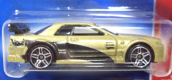 画像: 【NISSAN SKYLINE】　GOLD/PR5 (BLACK CAR CARD)