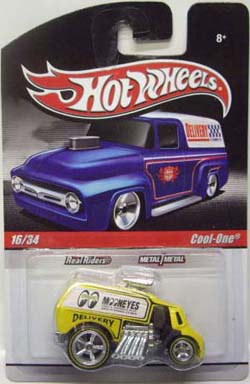 画像: 2010 HOT WHEELS DELIVERY 【COOL-ONE】　YELLOW/RR