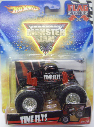 画像: 2010 MONSTER JAM FLAG SERIES 【TIME FLYS】　BLACK