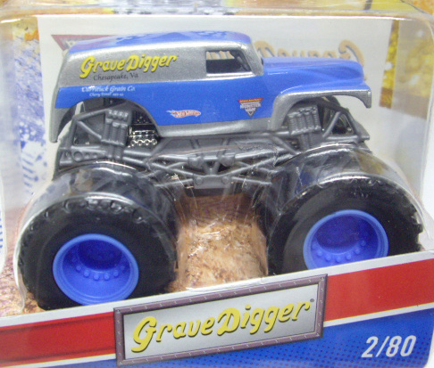 画像: 2011 MONSTER JAM INSIDE TATTOO 【GRAVE DIGGER】　BLUE