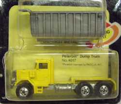 画像: EXTRAS 【PETERBILT DUMP TRUCK (No.4017)】 YELLOW/BW