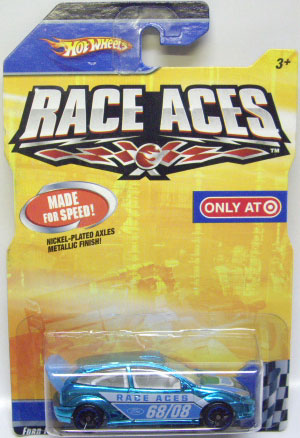 画像: 2009 TARGET EXCLUSIVE RACE ACES 【FORD FOCUS】　CHROME BLUE/O5