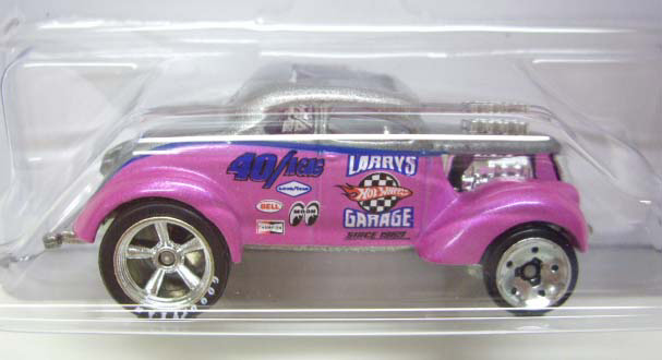 画像: LOOSE - LARRY'S GARAGE 21CAR SET 【PASS'N GASSER】　PINK-SILVER/RR (CHASE)