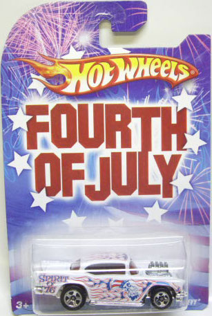 画像: 2008 WALMART EXCLUSIVE 4th of July 【'57 CHEVY】　WHITE/5SP