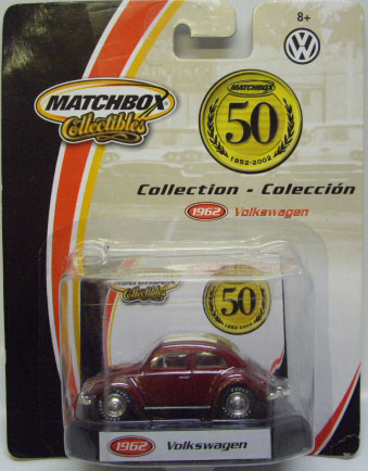 画像: 2001 COLLECTIBLES 50th ANNIVERSARY COLLECTION 【1962 VOLKSWAGEN】 MET.DARK RED/RR