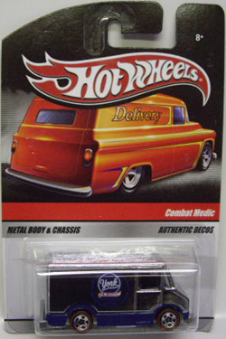 画像: 2010 HOT WHEELS DELIVERY - SWEET RIDES 【COMBAT MEDIC】　CHROME/RL