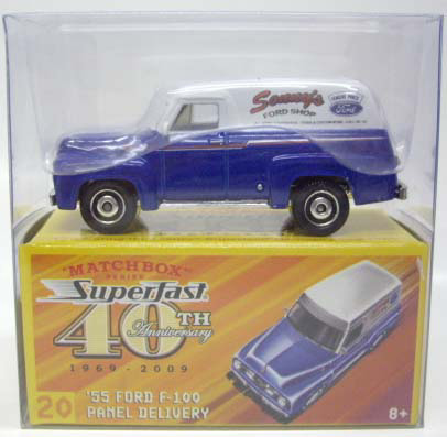 画像: SUPERFAST 40TH ANNIVERSARY 【'55 FORD F100 PANEL DELIVERY】　WHITE-BLUE