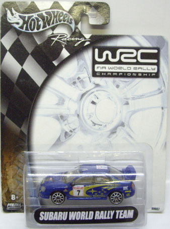 画像: HOTWHEELS RACING WRC 【SUBARU WORLD RALLY TEAM IMPREZA】　BLUE/10SP