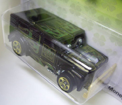 画像: 2010 WAL-MART EXCLUSIVE CLOVER CARS 【FUNNY MONEY】　GREEN/GOLD 5SP