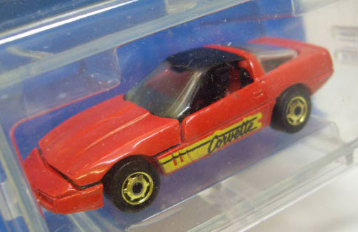 画像: PARK'N PLATES 【80'S CORVETTE (2170)】 RED/HO (YELLOW PLATE)