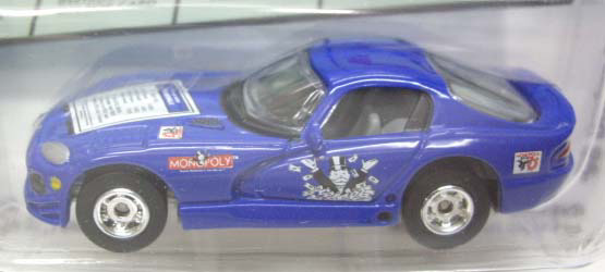 画像: 2006 LIMITED EDITION - MONPOLY 70th ANNI. 【'98 DODGE VIPER】　BLUE/RR