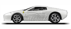 画像: PRE-ORDER N?rnberg Toy Fair 2009　【HOT WHEELS ELITE  FERRARI　F512M】　PEARL WHITE /CO-MOLD　6SP 予価4,780円　(入荷日未定）　