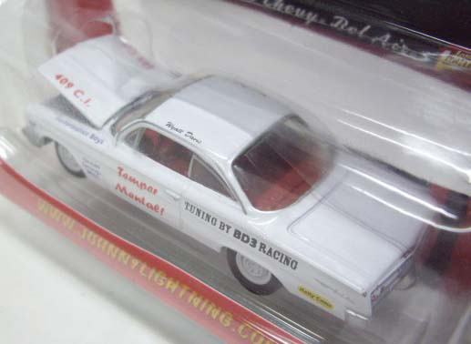画像: LIMITED EDITION - CHEVY THUNDER R8 【'62 CHEVY BEL AIR SUPER STOCK】　WHITE