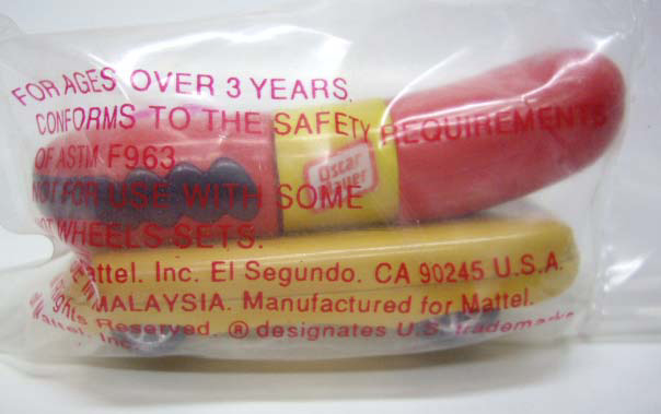 画像: BAGGIE - 1995 OSCAR MAYER PROMO 【OSCAR MAYER WIENERMOBILE】　RED-TAN/7SP