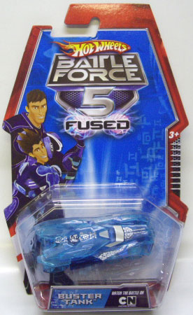 画像: BATTLE FORCE 5 FUSED 【BUSTER TANK】　CLEAR BLUE/O5