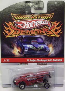 画像: 2010 DRAGSTRIP DEMONS 【'70 DODGE CHALLENGER F/C-CODE RED】　RED/RR