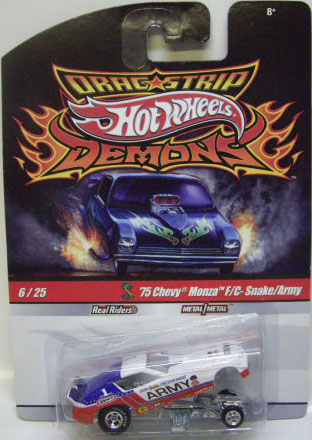 画像: 2010 DRAGSTRIP DEMONS 【'75 CHEVY MONZA F/C-SNAKE/ARMY】　WHITE/RR